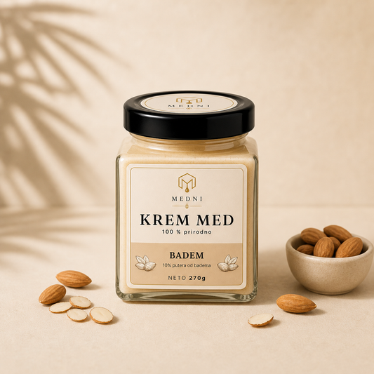 Krem med sa bademom